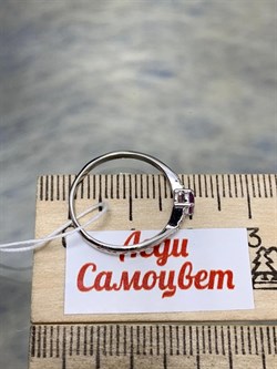 *Кольцо р.17,5 Рубин арт. 3987002994-10-345 Вес 1,02 г - фото 295549