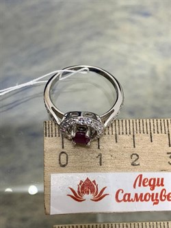 *Кольцо р.16,5 Рубин арт. 1R2G6261-203 Вес 3,3 г - фото 295581 *Кольцо р.16,5 Рубин арт. 1R2G6261-203 Вес 3,3 г - фото 295581