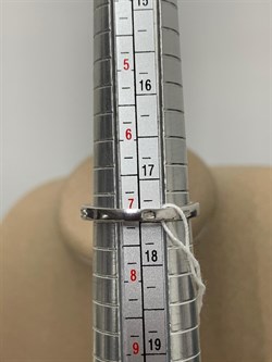 *Кольцо р.17,5 Рубин арт. 1R2G6261-384 Вес 3,45 г - фото 295588