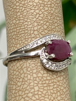 *Кольцо р.17 Рубин арт. 3987004406-10-421 Вес 1,5 г - фото 295703