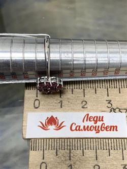 *Кольцо р.18 Рубин арт. 3987003007-10-335 Вес 1,93 г - фото 295729