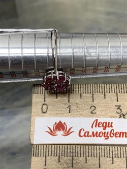 *Кольцо р.19 Рубин арт. 3987003007-10-946 Вес 2,14 г - фото 295750
