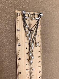 *Серьги Микс Марказит Жемчуг арт. HE1533-116 вес 9,68 г - фото 296199 *Серьги Микс Марказит Жемчуг арт. HE1533-116 вес 9,68 г - фото 296199