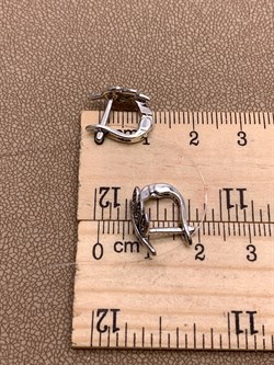 *Серьги Марказит арт. HE1621-822 вес 2,84 г - фото 296217