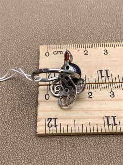 *Кольцо р.17,5 Черный Жемчуг д.9,5*10мм арт. 1.0998.0.b-032 Вес 3,95 г - фото 296817 *Кольцо р.17,5 Черный Жемчуг д.9,5*10мм арт. 1.0998.0.b-032 Вес 3,95 г - фото 296817