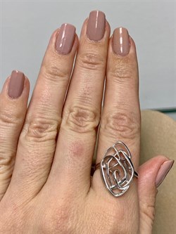 *Кольцо р.18,5 арт. 37-КЛ913-06-(1) Вес 3 г - фото 296856