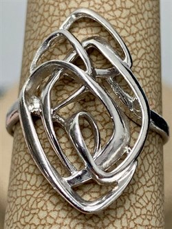 *Кольцо р.18,5 арт. 37-КЛ913-06-(1) Вес 3 г - фото 296864