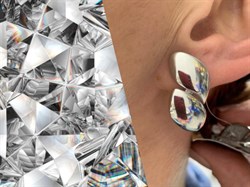 *Серьги Elements арт. 37-СЛ042-31-(1) Вес 8,11 г - фото 296958 *Серьги Elements арт. 37-СЛ042-31-(1) Вес 8,11 г - фото 296958