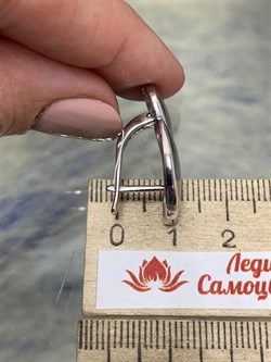 *Серьги Elements арт. 37-СЛ042-31-(1) Вес 8,11 г - фото 296960 *Серьги Elements арт. 37-СЛ042-31-(1) Вес 8,11 г - фото 296960