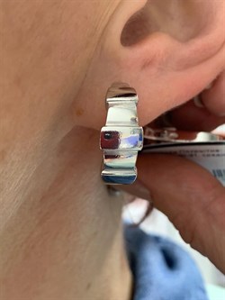 *Серьги Elements арт. 37-СЛ030-31 Вес 10,18 г - фото 297053