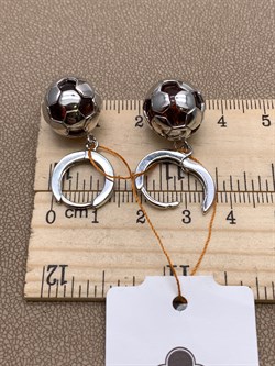 *Серьги Конго Коньячный Янтарь арт. 25025200153-013 Вес 10,04 г - фото 297059 *Серьги Конго Коньячный Янтарь арт. 25025200153-013 Вес 10,04 г - фото 297059