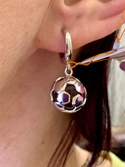 *Серьги Конго Коньячный Янтарь арт. 25025200153-013 Вес 10,04 г - фото 297060 *Серьги Конго Коньячный Янтарь арт. 25025200153-013 Вес 10,04 г - фото 297060