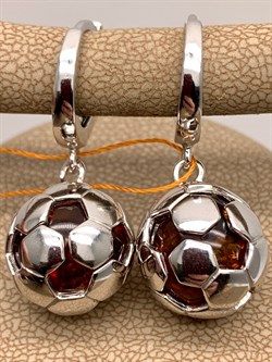 *Серьги Конго Коньячный Янтарь арт. 25025200153-013 Вес 10,04 г - фото 297062 *Серьги Конго Коньячный Янтарь арт. 25025200153-013 Вес 10,04 г - фото 297062