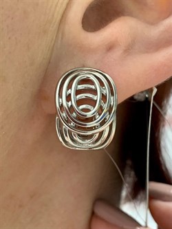 *Серьги Elements арт. 37-СЛ038-31 Вес 6,84 г - фото 297460 *Серьги Elements арт. 37-СЛ038-31 Вес 6,84 г - фото 297460