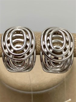 *Серьги Elements арт. 37-СЛ038-31 Вес 6,84 г - фото 297464