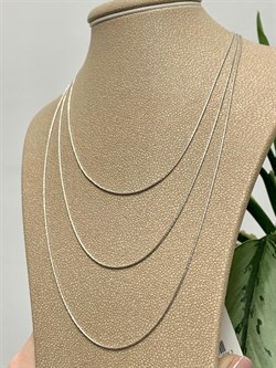 *Цепь р.40 Снейк арт. 1830R010L40-122 Вес 1,9 г - фото 298393 *Цепь р.40 Снейк арт. 1830R010L40-122 Вес 1,9 г - фото 298393