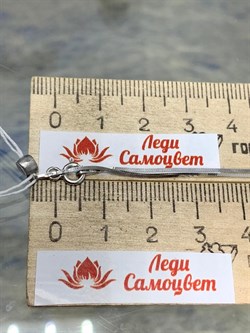 *Цепь р.60 Снейк Квадратный арт. 1804R020L60-037 (Вес 3,17 г) - фото 298579 *Цепь р.60 Снейк Квадратный арт. 1804R020L60-037 (Вес 3,17 г) - фото 298579