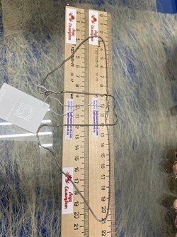 *Цепь р.60 Змейка Белый Родий арт. 2108R140L60-039 (Вес 4,30 г) - фото 298994