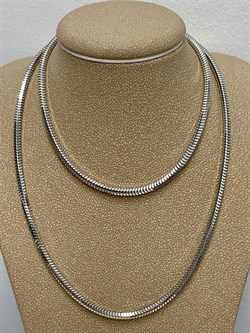 *Цепь р.40 Змейка арт. 2108R300L40-733, (Вес 12,7 г) - фото 299682 *Цепь р.40 Змейка арт. 2108R300L40-733, (Вес 12,7 г) - фото 299682