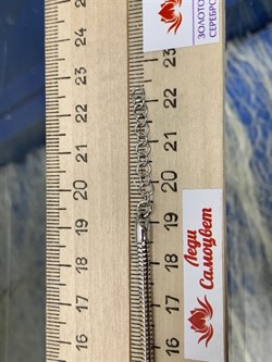 *Браслет р.19 Змейка арт. 2108R300L19+318, (Вес 6,70 г) - фото 299710 *Браслет р.19 Змейка арт. 2108R300L19+318, (Вес 6,70 г) - фото 299710