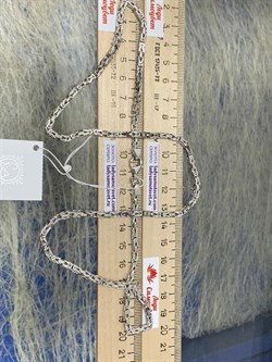 *Цепь р.60 Королевская арт. 3204R080L60-726 Вес 35,19 г - фото 299943