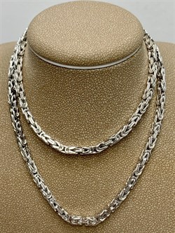 *Цепь р.50 д.080 Королевская арт 3204R080L50-159 вес 29,55 г - фото 299968