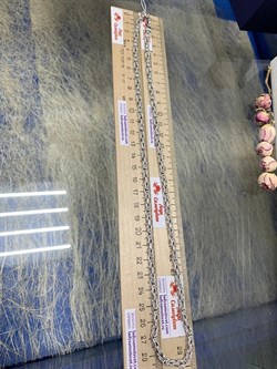 *Цепь р.60 Королевская арт. 3204R100L60-207 Вес 54,37 г - фото 299982