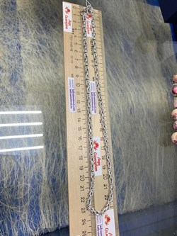 *Цепь р.50 Королевская арт. 3204R100L50-887 Вес 44,95 г - фото 299999