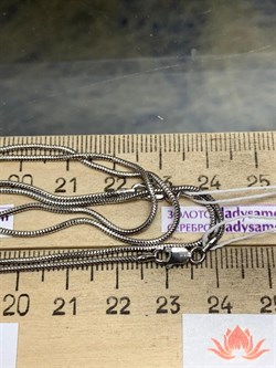 *Цепь р.65 Змейка арт. 2108R120L65-491 (Вес 3,81 г) - фото 300249