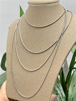 *Цепь р.70 Змейка арт. 2108R120L70-707 (Вес 4,30 г) - фото 300275 *Цепь р.70 Змейка арт. 2108R120L70-707 (Вес 4,30 г) - фото 300275