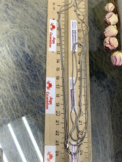 *Цепь р.70 Змейка арт. 2108R120L70-707 (Вес 4,30 г) - фото 300286 *Цепь р.70 Змейка арт. 2108R120L70-707 (Вес 4,30 г) - фото 300286