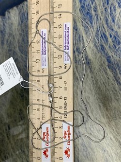 *Цепь р.70 Змейка арт. 2108R120L70-707 (Вес 4,30 г) - фото 300289 *Цепь р.70 Змейка арт. 2108R120L70-707 (Вес 4,30 г) - фото 300289