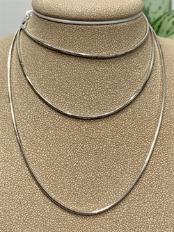 *Цепь р.70 Змейка арт. 2108R120L70-707 (Вес 4,30 г) - фото 300291 *Цепь р.70 Змейка арт. 2108R120L70-707 (Вес 4,30 г) - фото 300291