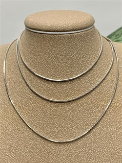 *Цепь р.80 Змейка арт. 2108R120L80-168 (Вес 4,64 г) - фото 300341 *Цепь р.80 Змейка арт. 2108R120L80-168 (Вес 4,64 г) - фото 300341