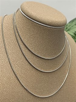 *Цепь р.80 Змейка арт. 2108R120L80-168 (Вес 4,64 г) - фото 300343 *Цепь р.80 Змейка арт. 2108R120L80-168 (Вес 4,64 г) - фото 300343