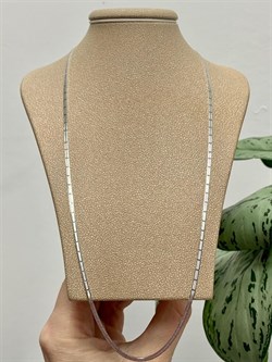 *Цепь р.50 Лента плоская арт. 5249R149452L50-164 Вес 5,41 г - фото 300542 *Цепь р.50 Лента плоская арт. 5249R149452L50-164 Вес 5,41 г - фото 300542