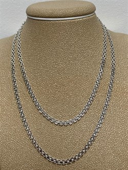 *Цепь р.50 Бисмарк Машинный арт. 2922R050L50-057, Вес 6,7 г - фото 300703 *Цепь р.50 Бисмарк Машинный арт. 2922R050L50-057, Вес 6,7 г - фото 300703