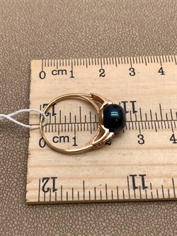 *Кольцо р.18 Черный Жемчуг д. 9-9,5 цв Красное арт. 1.0239.0.b-801 Вес 2,6 г - фото 301349 *Кольцо р.18 Черный Жемчуг д. 9-9,5 цв Красное арт. 1.0239.0.b-801 Вес 2,6 г - фото 301349