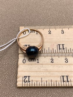 *Кольцо р.18 Черный Жемчуг д. 9-9,5 цв Красное арт. 1.0239.0.b-801 Вес 2,6 г - фото 301350 *Кольцо р.18 Черный Жемчуг д. 9-9,5 цв Красное арт. 1.0239.0.b-801 Вес 2,6 г - фото 301350