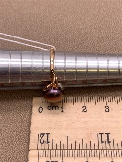 *Кольцо р.16,5 Шоколадный Жемчуг д.9-9,5 цв Красное д.9-9,5 арт. 1.0245.0.b-384 Вес 3,01 г - фото 301420 *Кольцо р.16,5 Шоколадный Жемчуг д.9-9,5 цв Красное д.9-9,5 арт. 1.0245.0.b-384 Вес 3,01 г - фото 301420