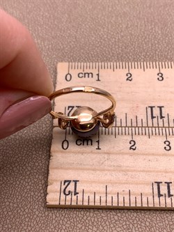 *Кольцо р.16 Шоколадный Жемчуг д.9-9,5 цв Красное арт. 1.0243.0.b-259 Вес 2,87 г - фото 301465 *Кольцо р.16 Шоколадный Жемчуг д.9-9,5 цв Красное арт. 1.0243.0.b-259 Вес 2,87 г - фото 301465