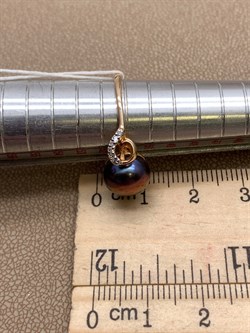 *Кольцо р.16 Шоколадный Жемчуг д.9-9,5 цв Красное арт. 1.0243.0.b-259 Вес 2,87 г - фото 301471 *Кольцо р.16 Шоколадный Жемчуг д.9-9,5 цв Красное арт. 1.0243.0.b-259 Вес 2,87 г - фото 301471