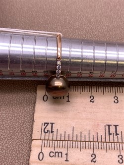 *Кольцо р.18 Шоколадный Жемчуг д.10-10,5 цв Красное д.10-10,5 арт. 1.0815.0.b-414 Вес 3,1 г - фото 301497 *Кольцо р.18 Шоколадный Жемчуг д.10-10,5 цв Красное д.10-10,5 арт. 1.0815.0.b-414 Вес 3,1 г - фото 301497