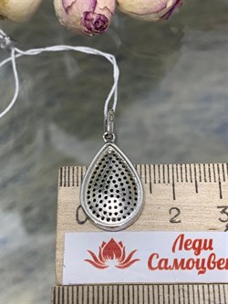 *Подвеска Фианит Микс Микро Вставки арт. 4852R30505pd-724 Вес 2,9 г - фото 301528