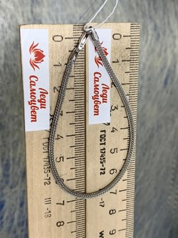 *Браслет р.18 Сетка Машинная арт. 3356R3303L18-400 Вес 1,98 г - фото 301818 *Браслет р.18 Сетка Машинная арт. 3356R3303L18-400 Вес 1,98 г - фото 301818