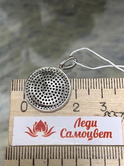 *Подвеска Фианит Микс Микро Вставки арт. 4852R30502pd-560 Вес 2.9 г - фото 302322