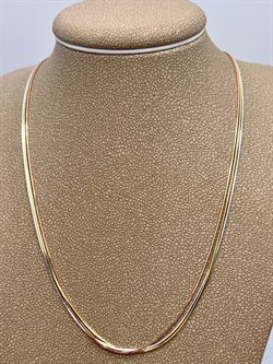 *Цепь р.40-45 Снейк арт. 180823YZS010L40-206 Вес 4,6 г - фото 302569