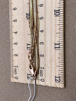 *Цепь р.50 Снейк арт. 187051YZS030L50-929 Вес 8,8 г - фото 303135