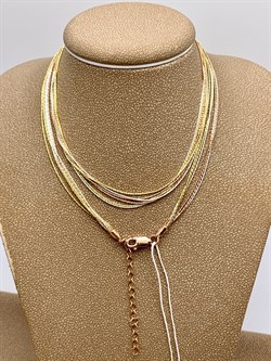 *Цепь р.50 Снейк арт. 187051YZS030L50-929 Вес 8,8 г - фото 303139