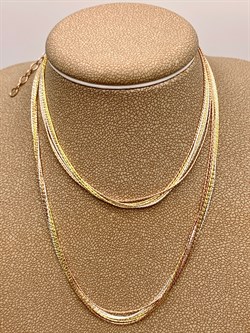 *Цепь р.50 Снейк арт. 187051YZS030L50-929 Вес 8,8 г - фото 303141